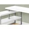 Monarch Specialties Computer Desk, Home Office, Corner, Storage Shelves, 60"L, L Shape, Work, Laptop, Metal, White I 7585 - alternate 3